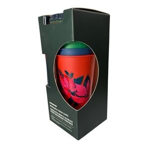 New Starbucks Reusable 24 oz Cold Cups Lids & Straws Christmas Gift Set Of 5